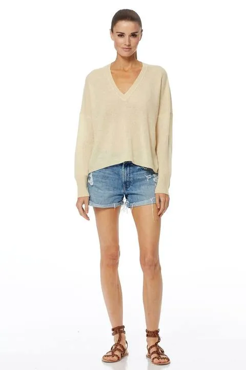 360 Cashmere - Marina Sweater in Straw