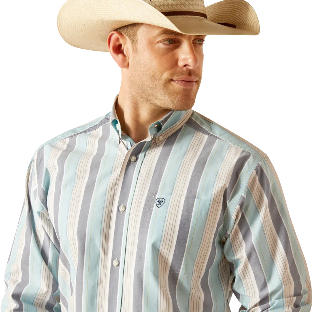 Ariat Men's Pro Elliot Blue Shirt