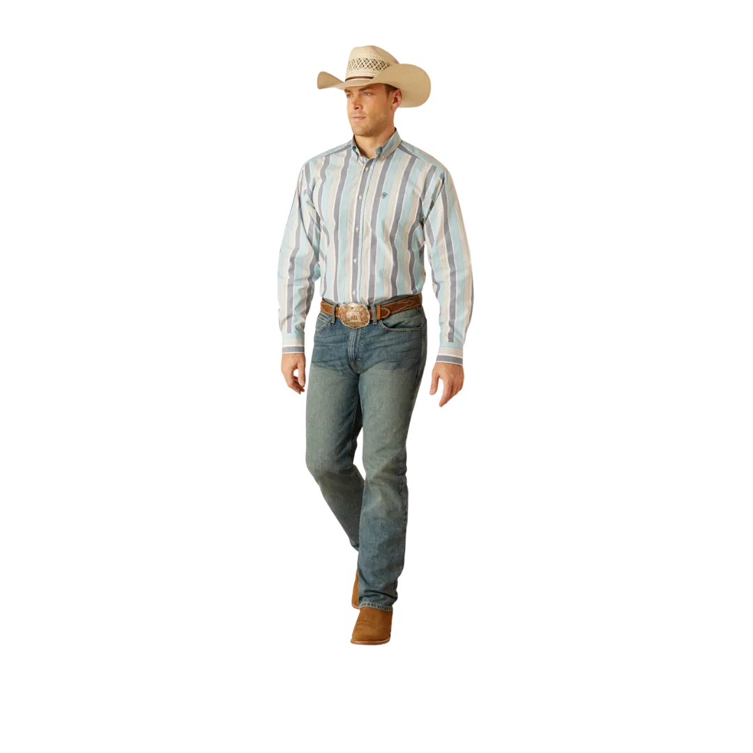 Ariat Men's Pro Elliot Blue Shirt