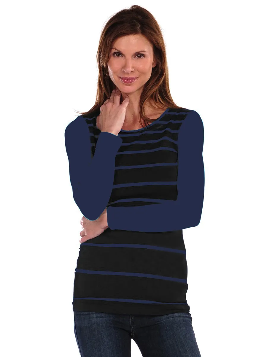 Aspen Stripe Crew Neck (751CN)