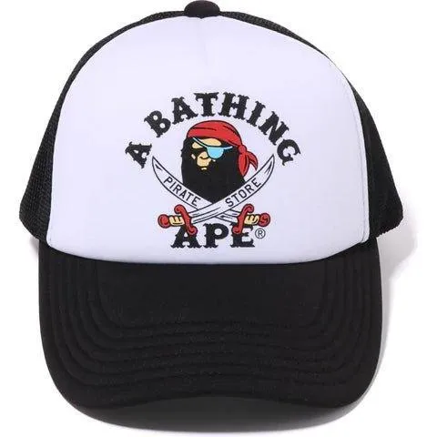 Bape Ape Crossbone College Mesh Cap