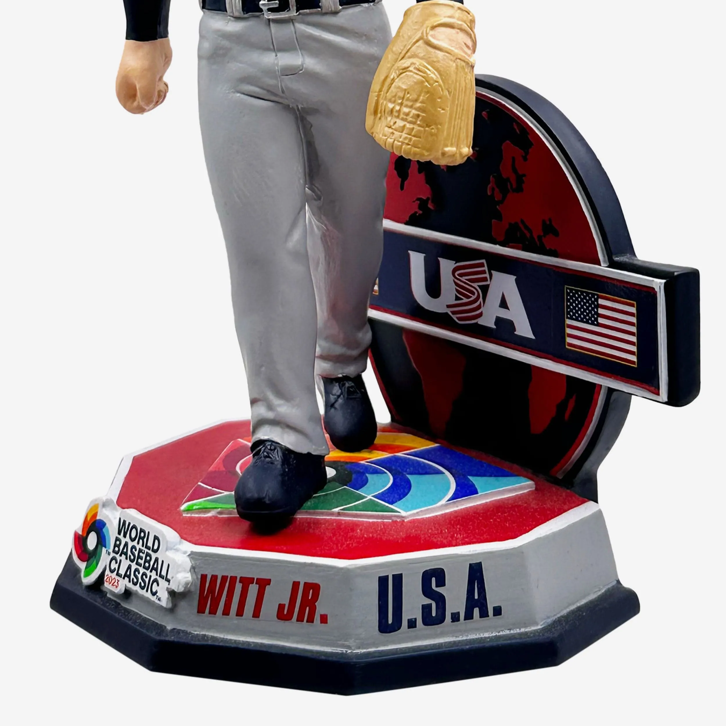 Bobby Witt Jr USA 2023 World Baseball Classic Away Uniform Bobblehead