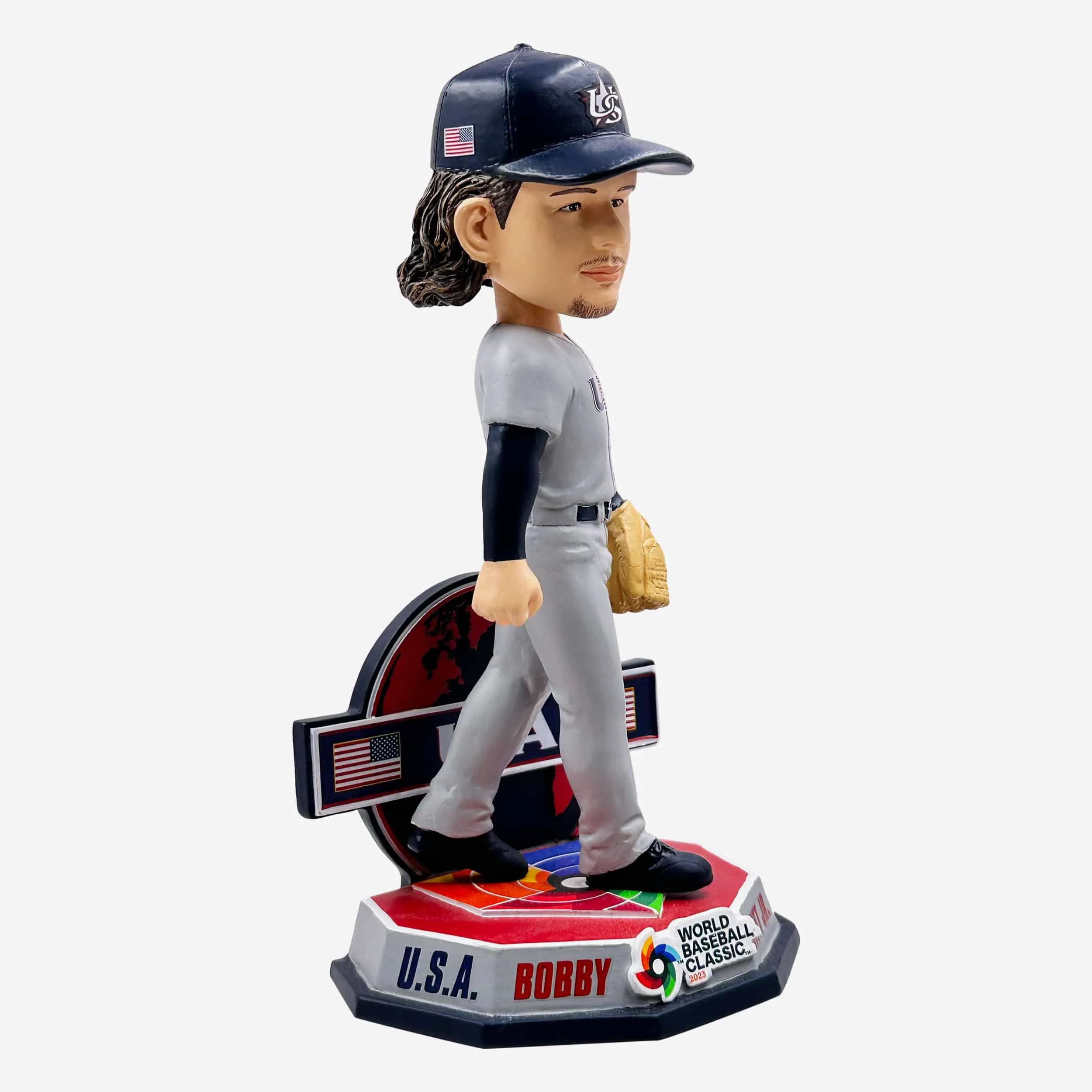 Bobby Witt Jr USA 2023 World Baseball Classic Away Uniform Bobblehead