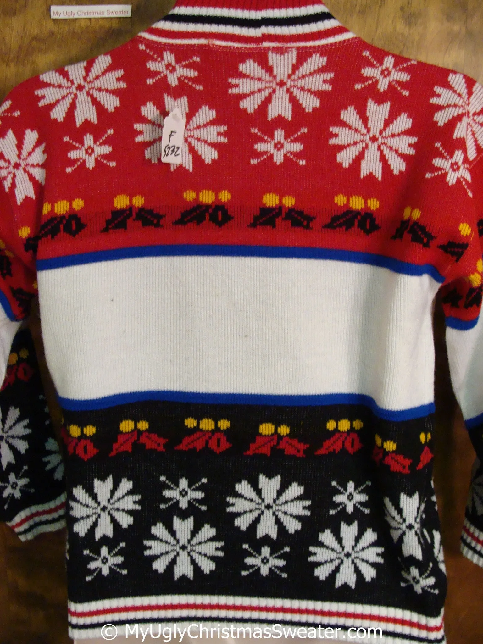 Classic 80s Fun Ugly Christmas Sweater Pullover