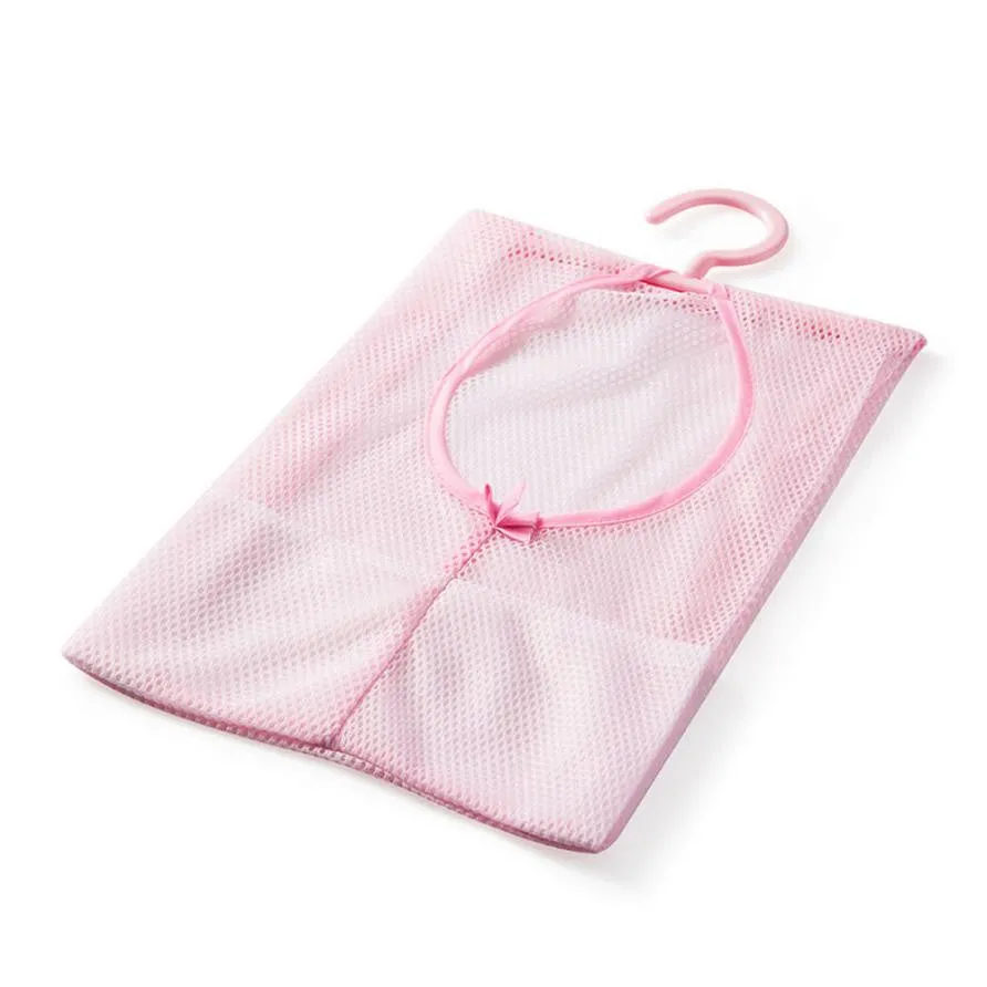 Clothes Storage Mesh Bag with Hook