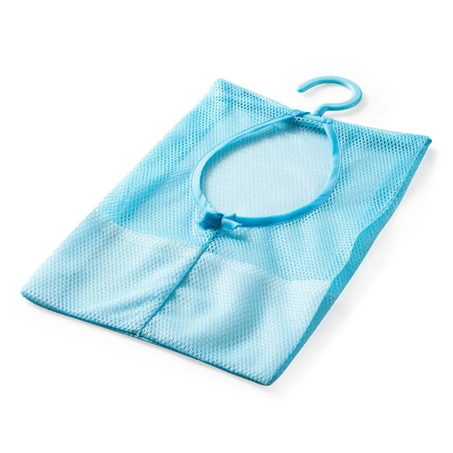 Clothes Storage Mesh Bag with Hook