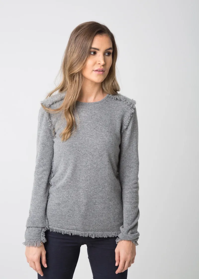 COCO Nautical luxe Crew Neck - Winter White