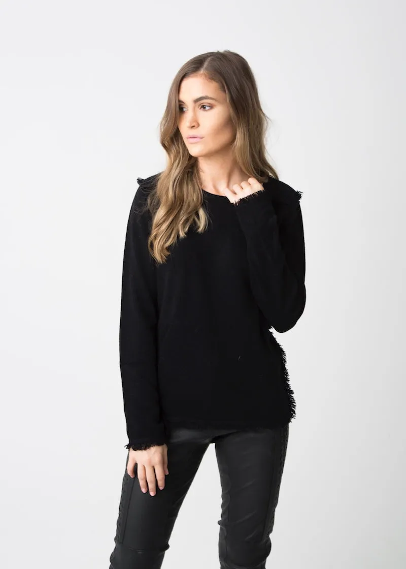 COCO Nautical luxe Crew Neck - Winter White