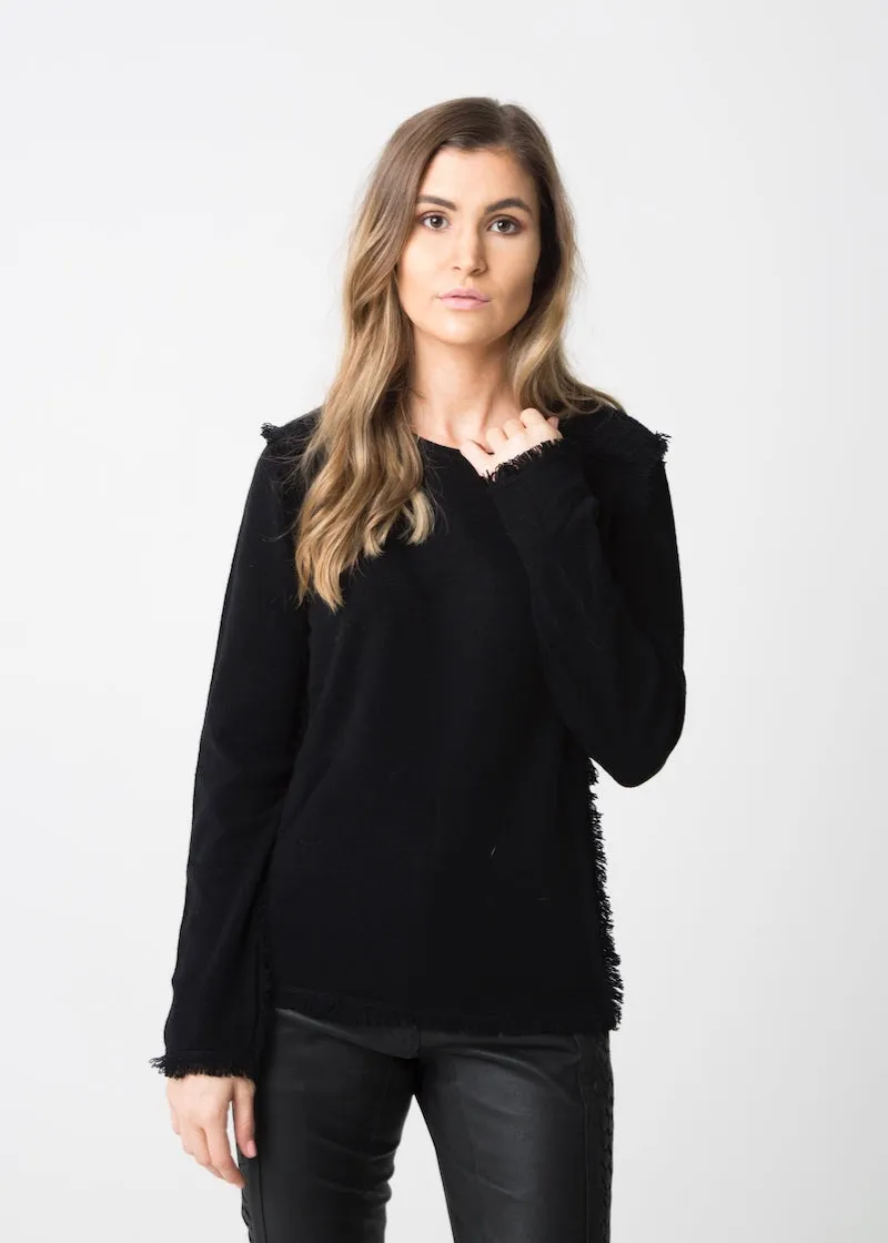 COCO Nautical luxe Crew Neck - Winter White