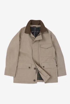 Country Coat Technical Wool Sand