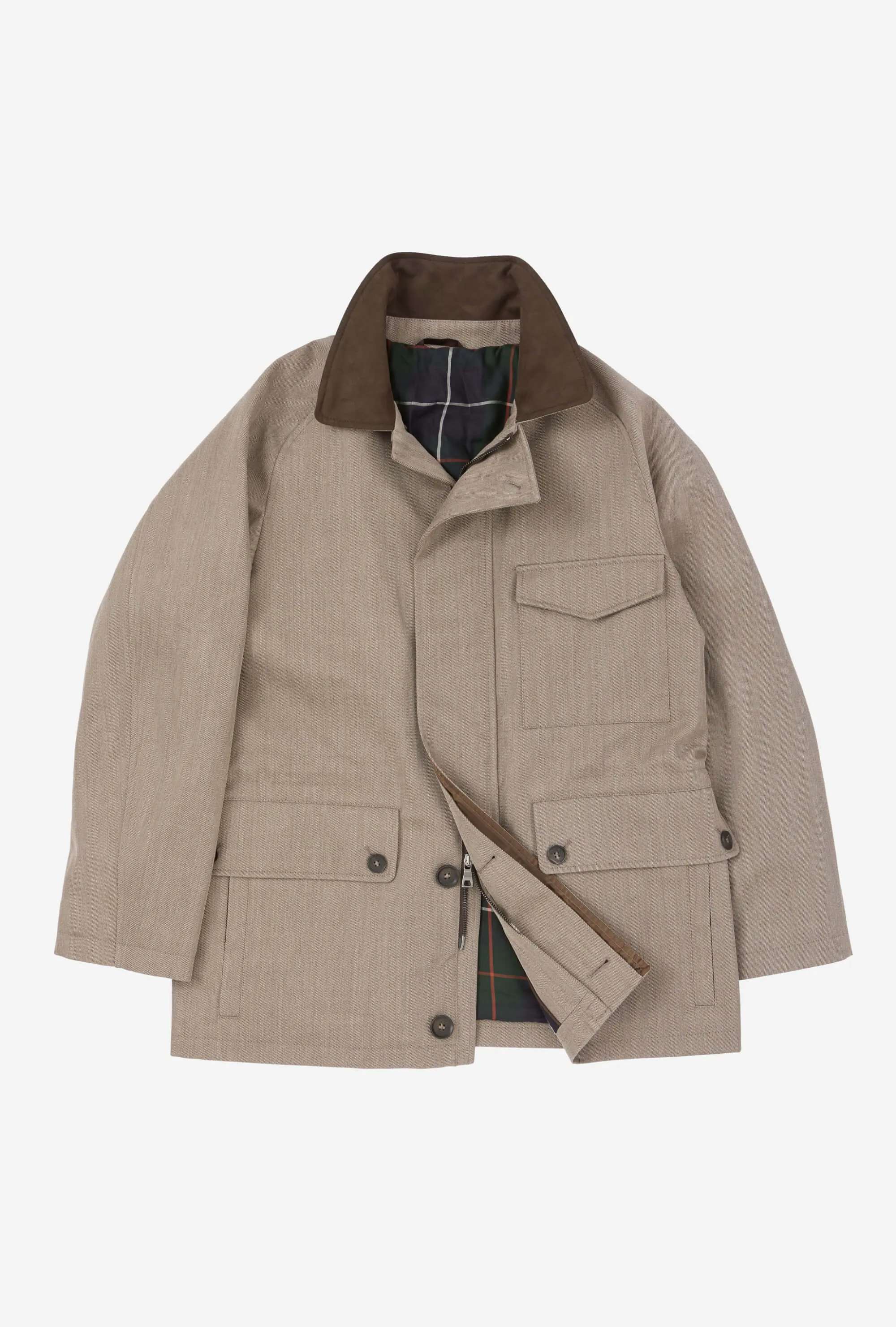 Country Coat Technical Wool Sand