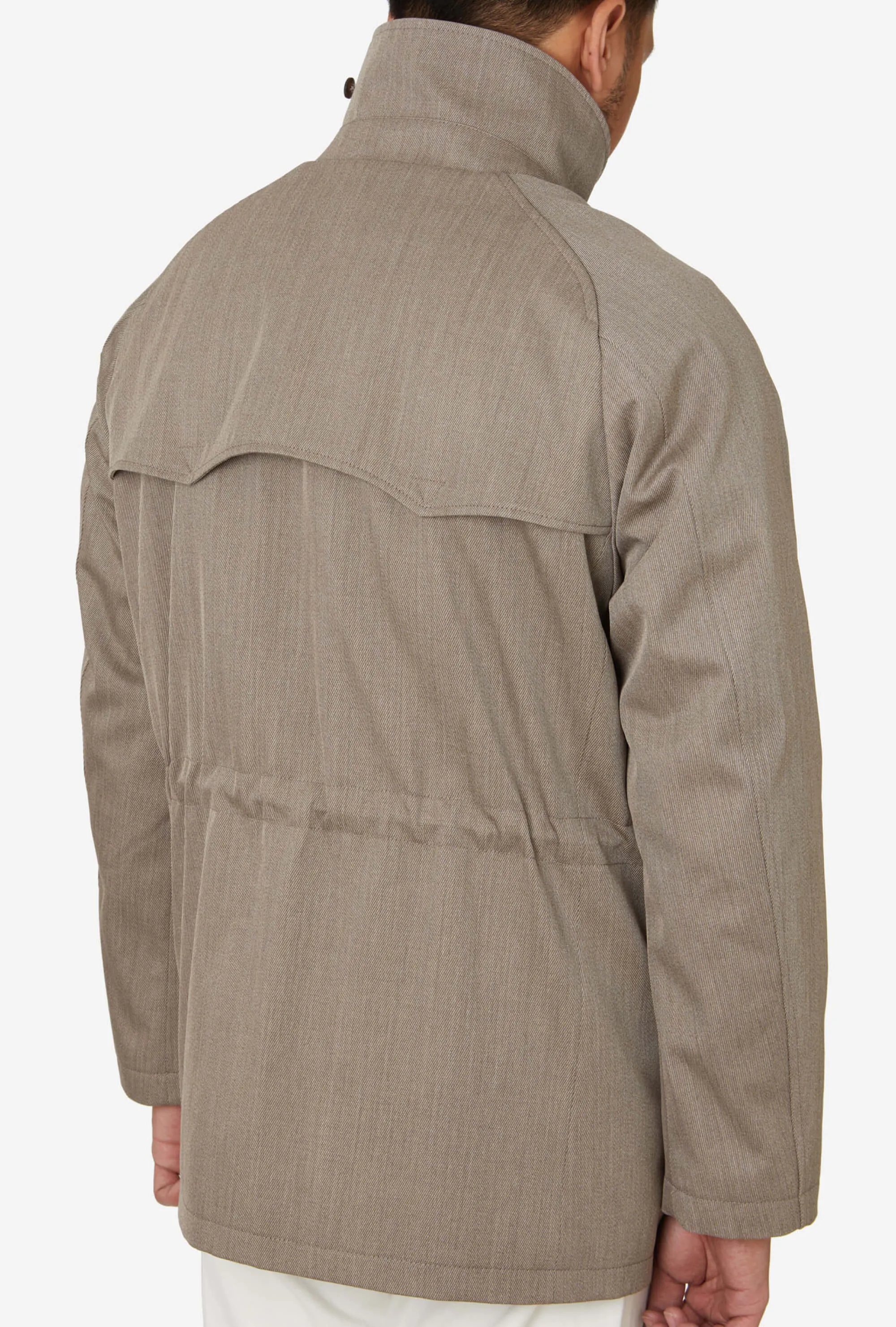Country Coat Technical Wool Sand