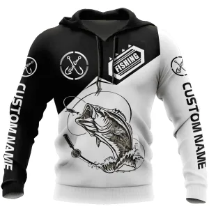 Custom Name Bass Fishing Realtree Fishing Shirts For Men And Women