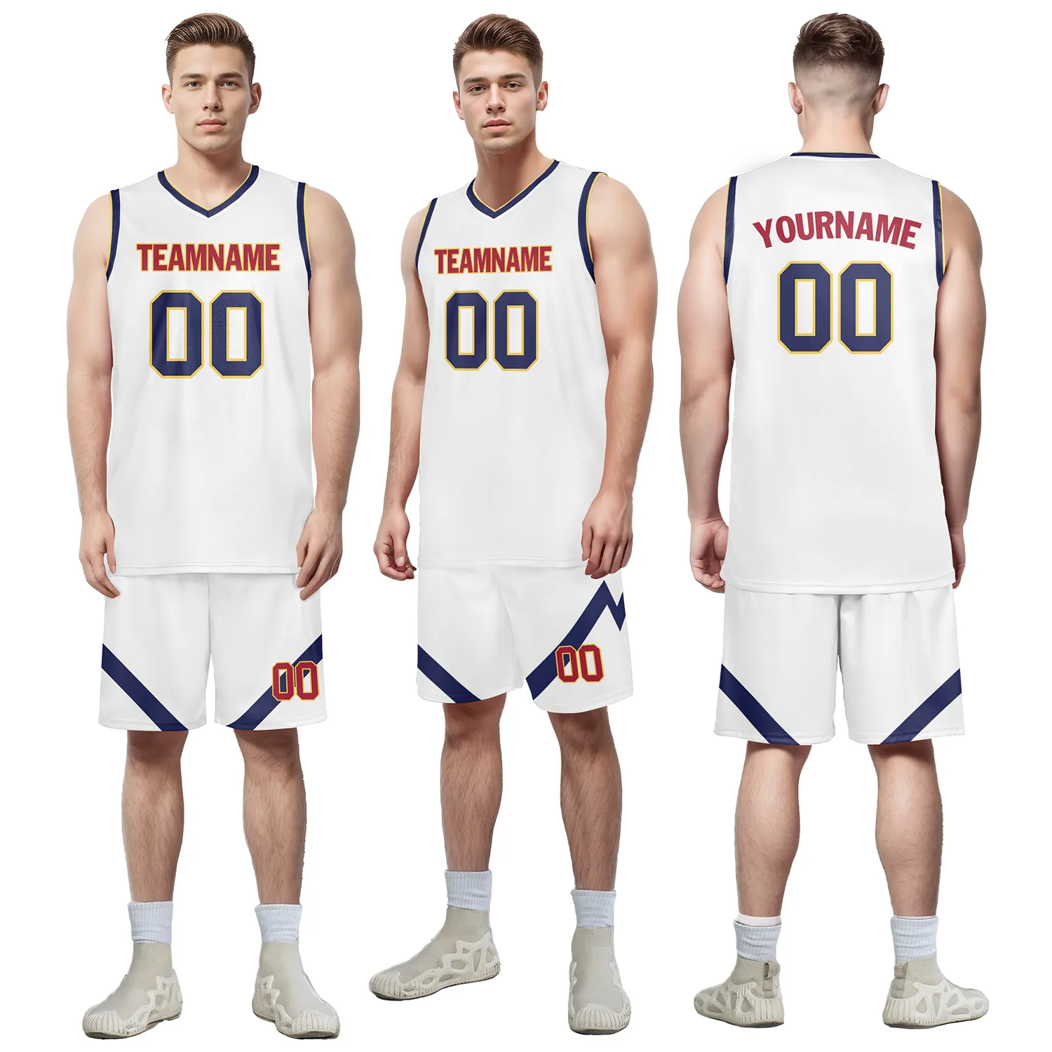 Custom White Classic Style Sports Uniform Basketball Jersey BBJ01-bd0a70c0