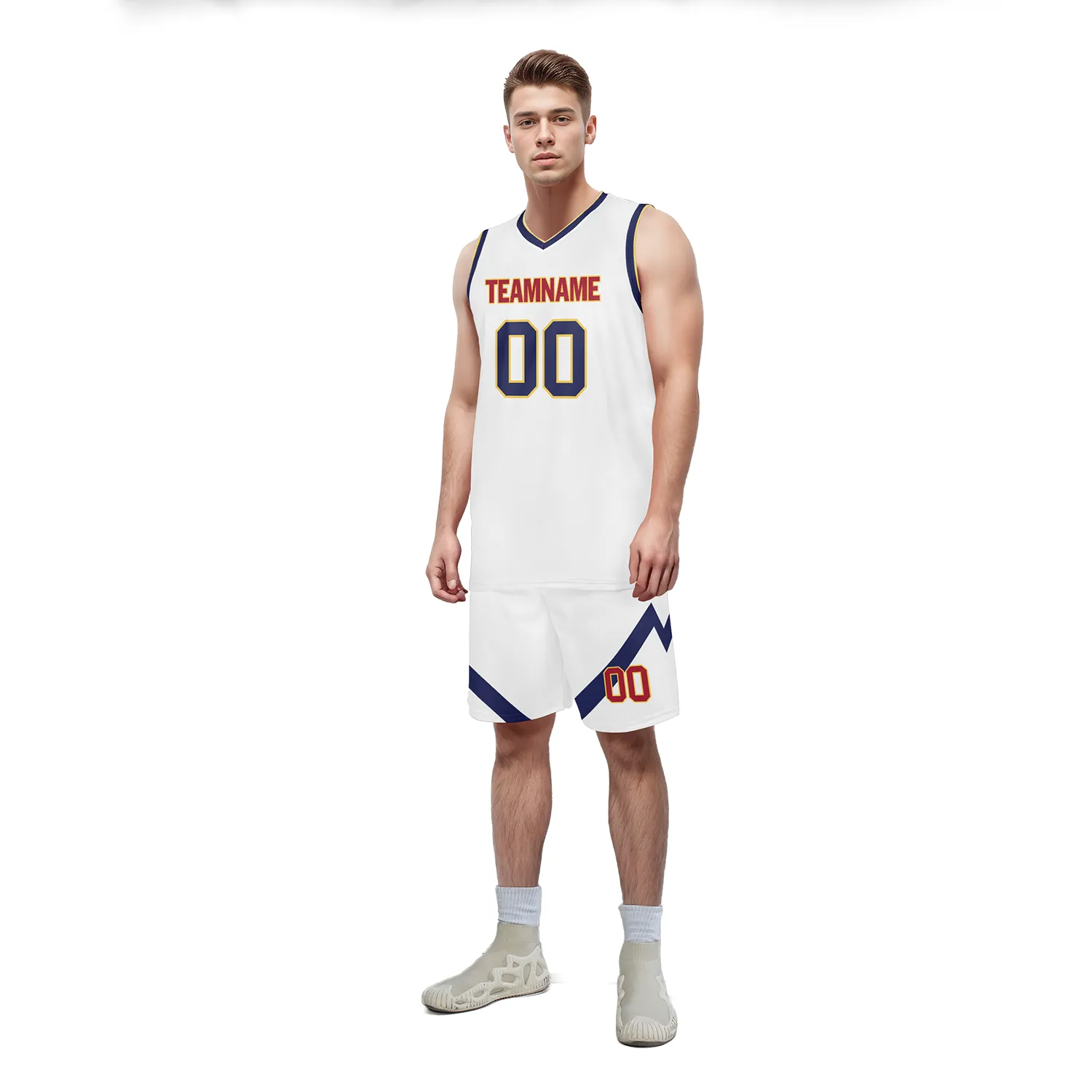 Custom White Classic Style Sports Uniform Basketball Jersey BBJ01-bd0a70c0