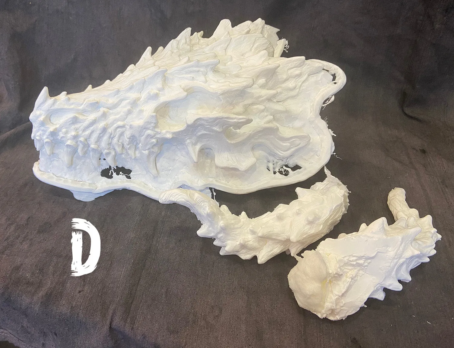 DRAGON HEADDRESS- BLANK KIT