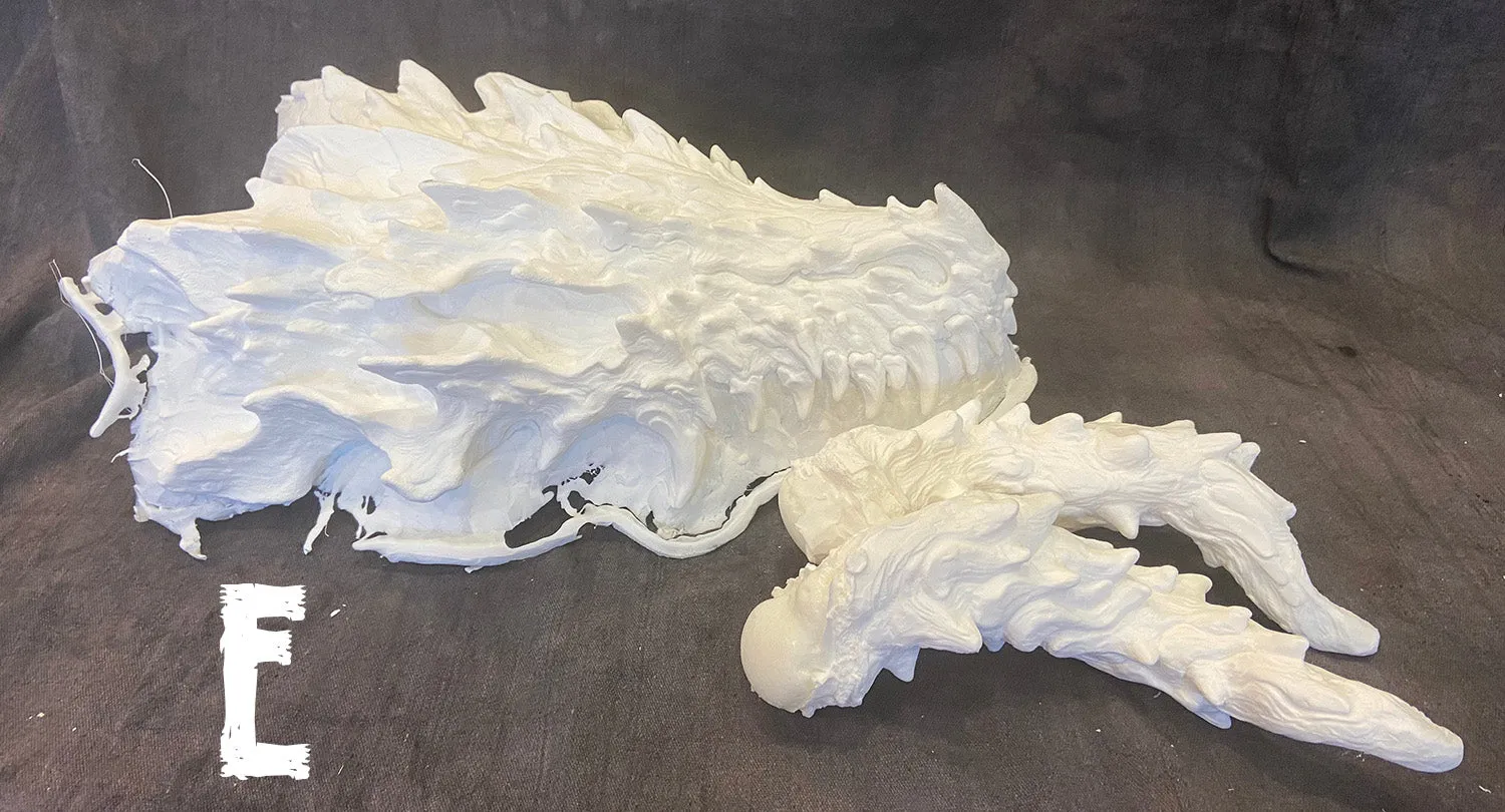 DRAGON HEADDRESS- BLANK KIT