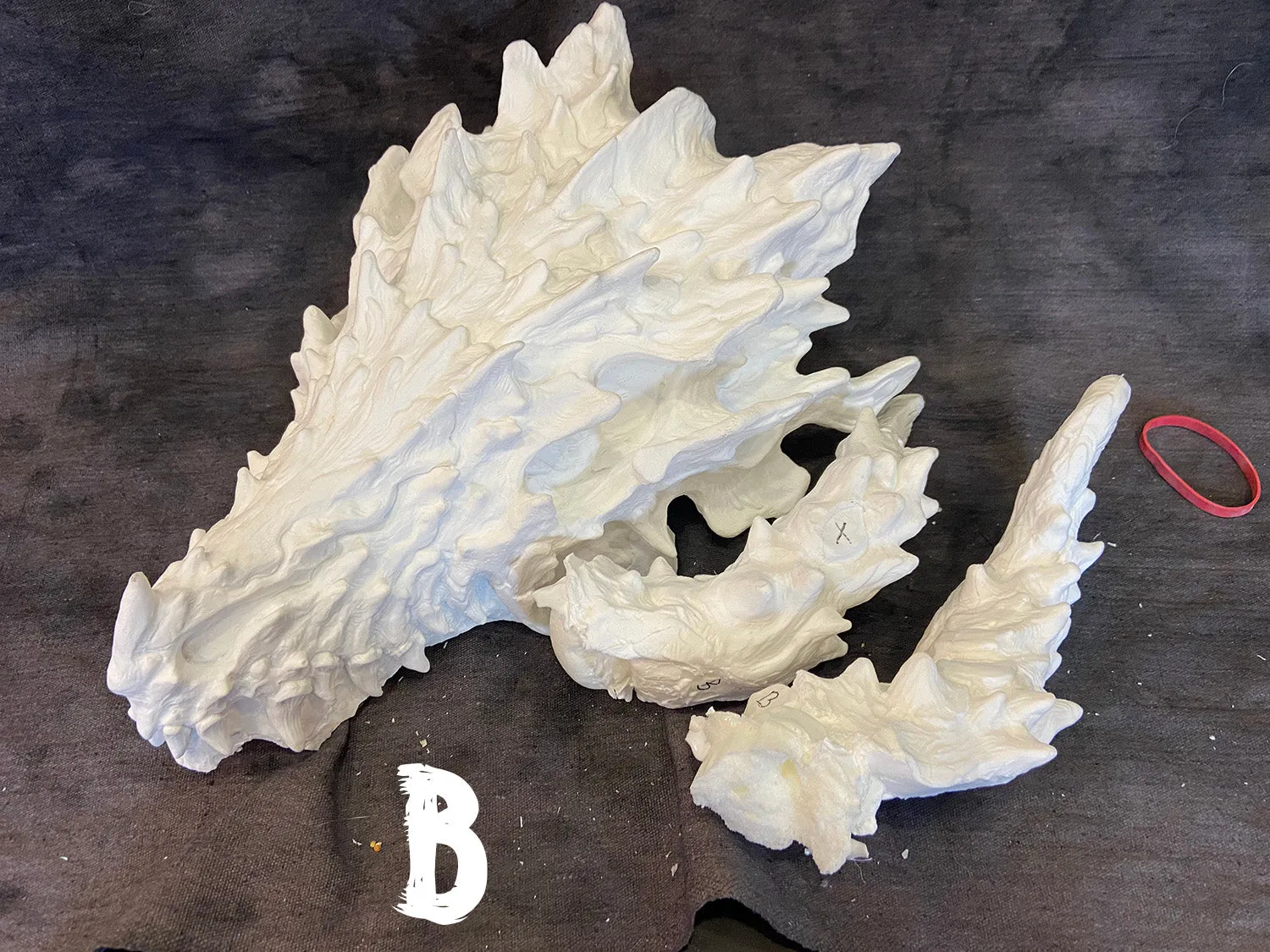 DRAGON HEADDRESS- BLANK KIT