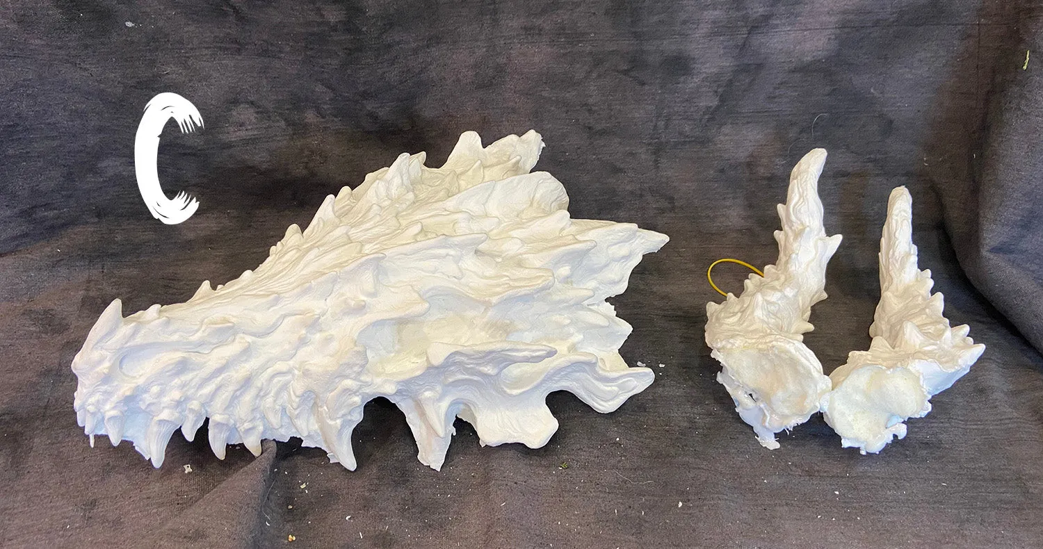 DRAGON HEADDRESS- BLANK KIT
