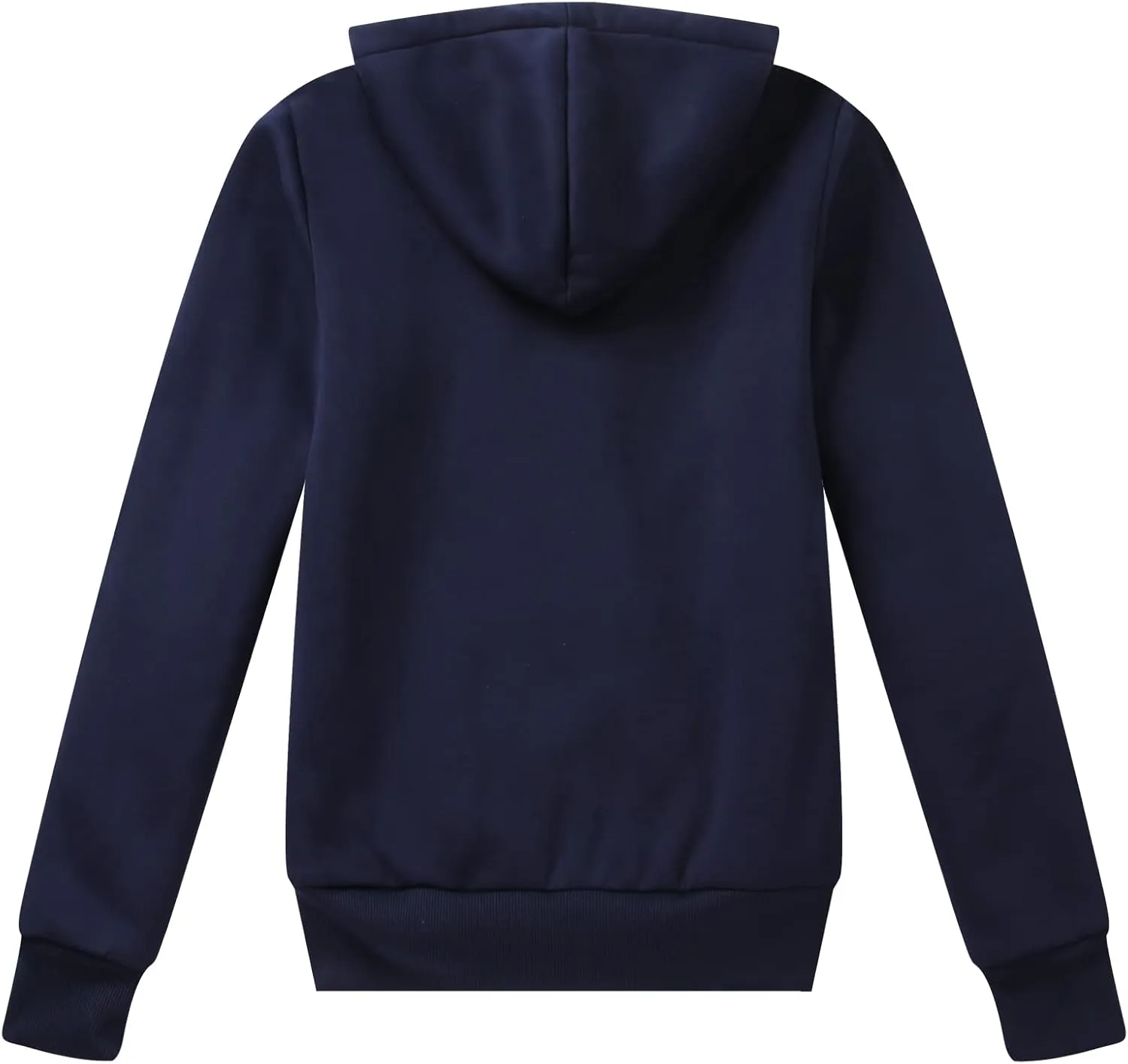GEEK LIGHTING Hoodies for Women Sherpa Lined Jacket Winter Fleece Lining Zip Up Sweatshirt