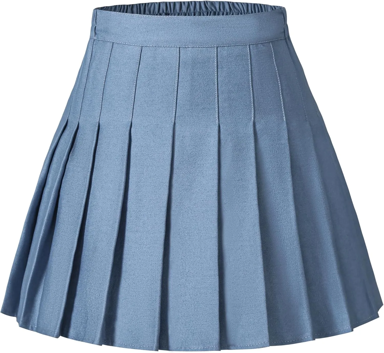 Girls' Pleated Plaid Mini Skirt with Shorts Girl Uniform School Tennis Skater Skirts Skort 2T-14Y