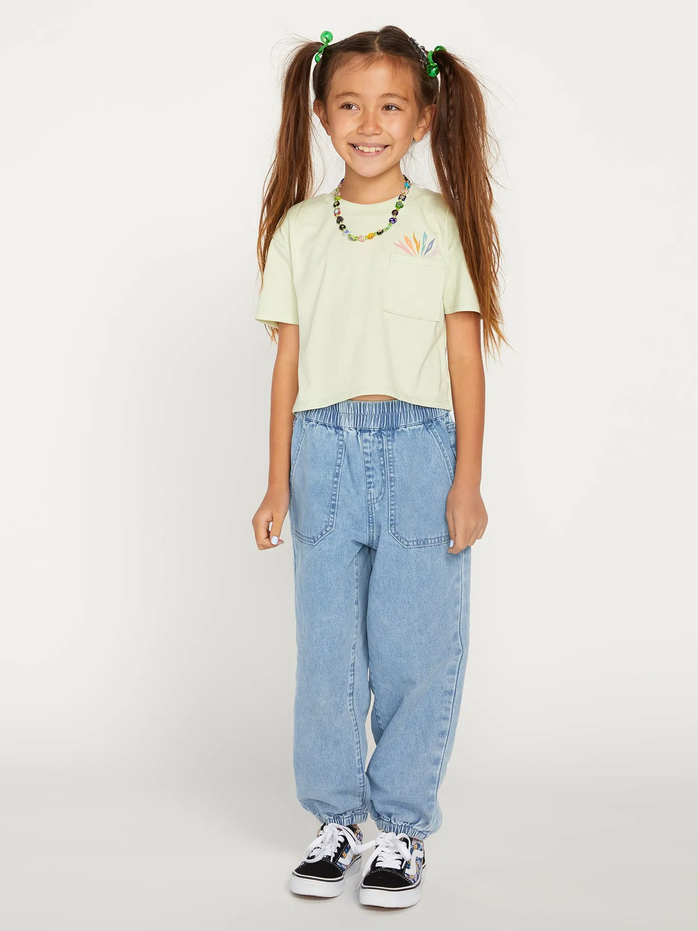 Girls Sunday Strut Pants - Indigo
