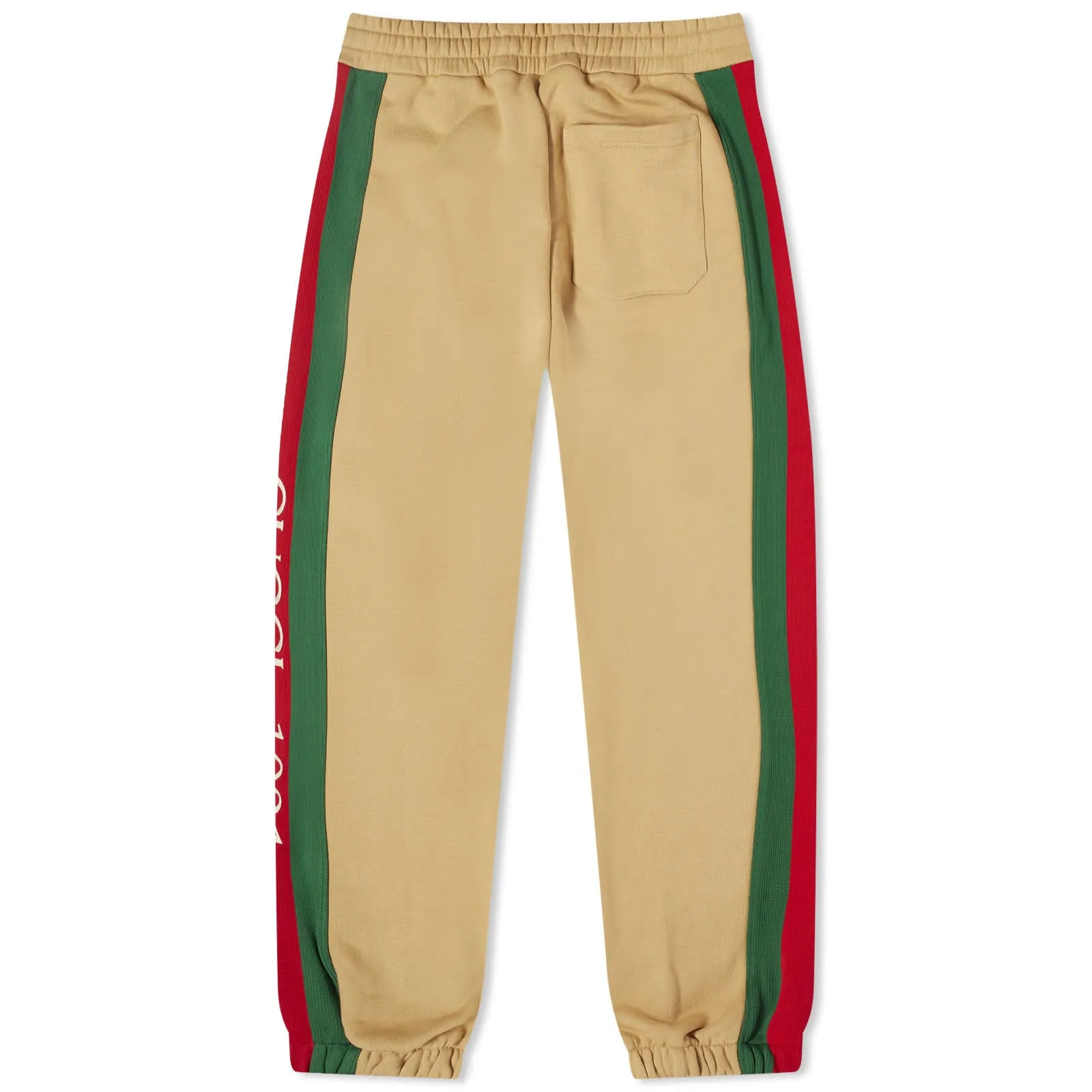 Gucci Tape Sweatpants in Camel Mix
