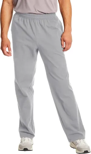 Hanes Essentials Sweatpants, Mens Cotton Jersey Pants with Pockets, 33