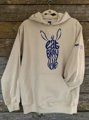 Hoodie, "Eat, Bray, Love"