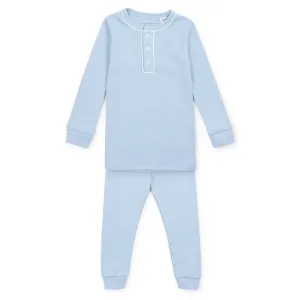 Jack Boys' Pima Cotton Pajama Pant Set - Light Blue