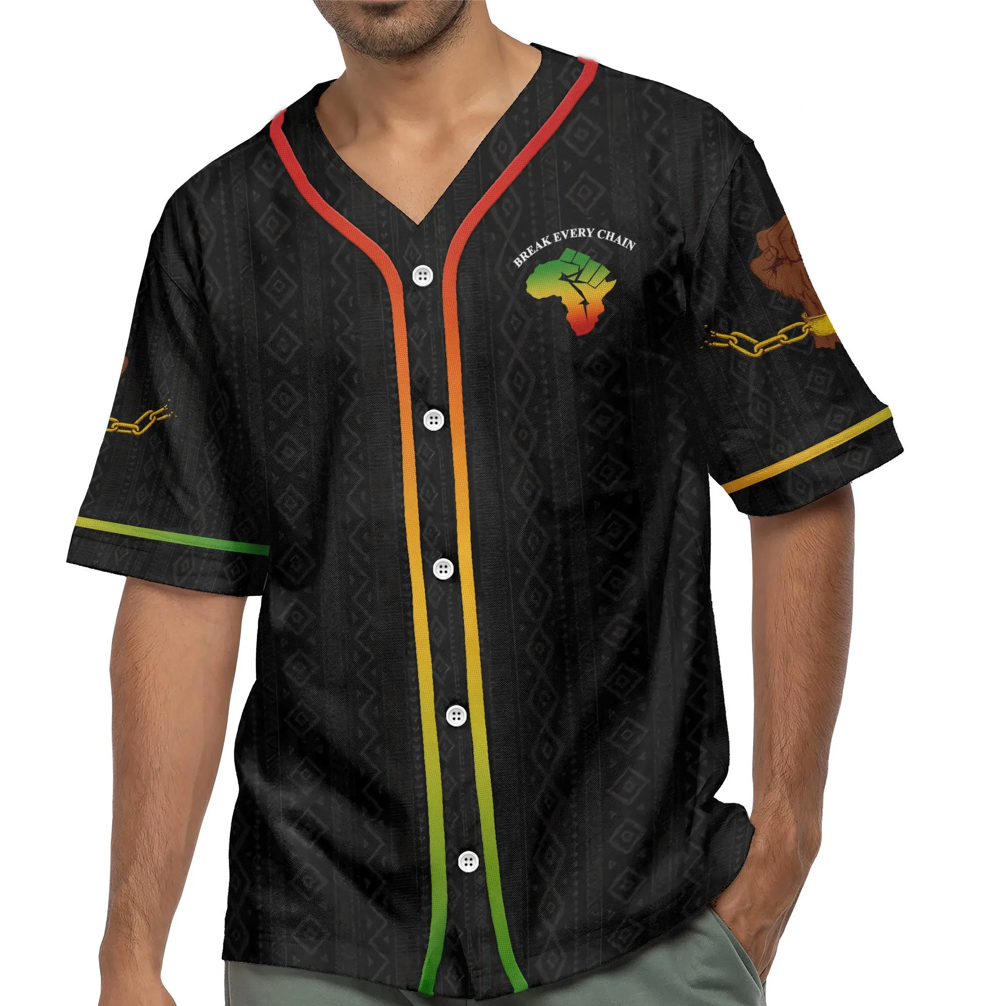 Juneteenth 1865 Is My Independence Day African Baseball Jersey Shirt