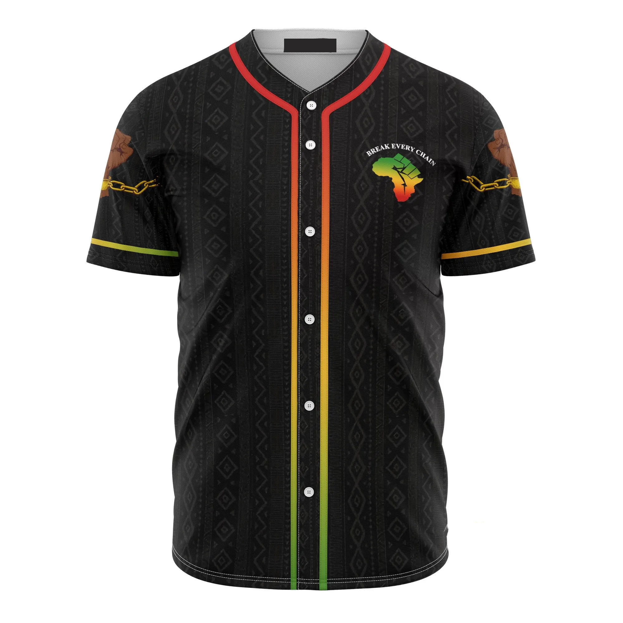 Juneteenth 1865 Is My Independence Day African Baseball Jersey Shirt