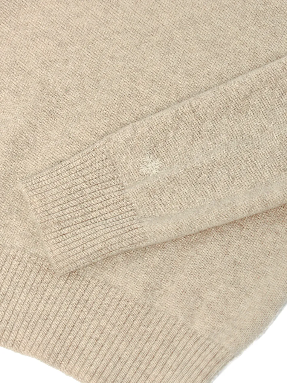 Kids Crew Neck Sweater_Oatmeal