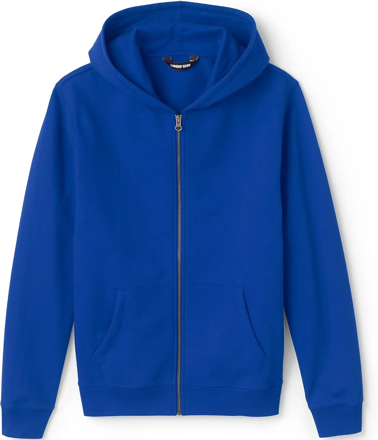 Lands' End School Uniform Adult Zip Front Sweatshirt