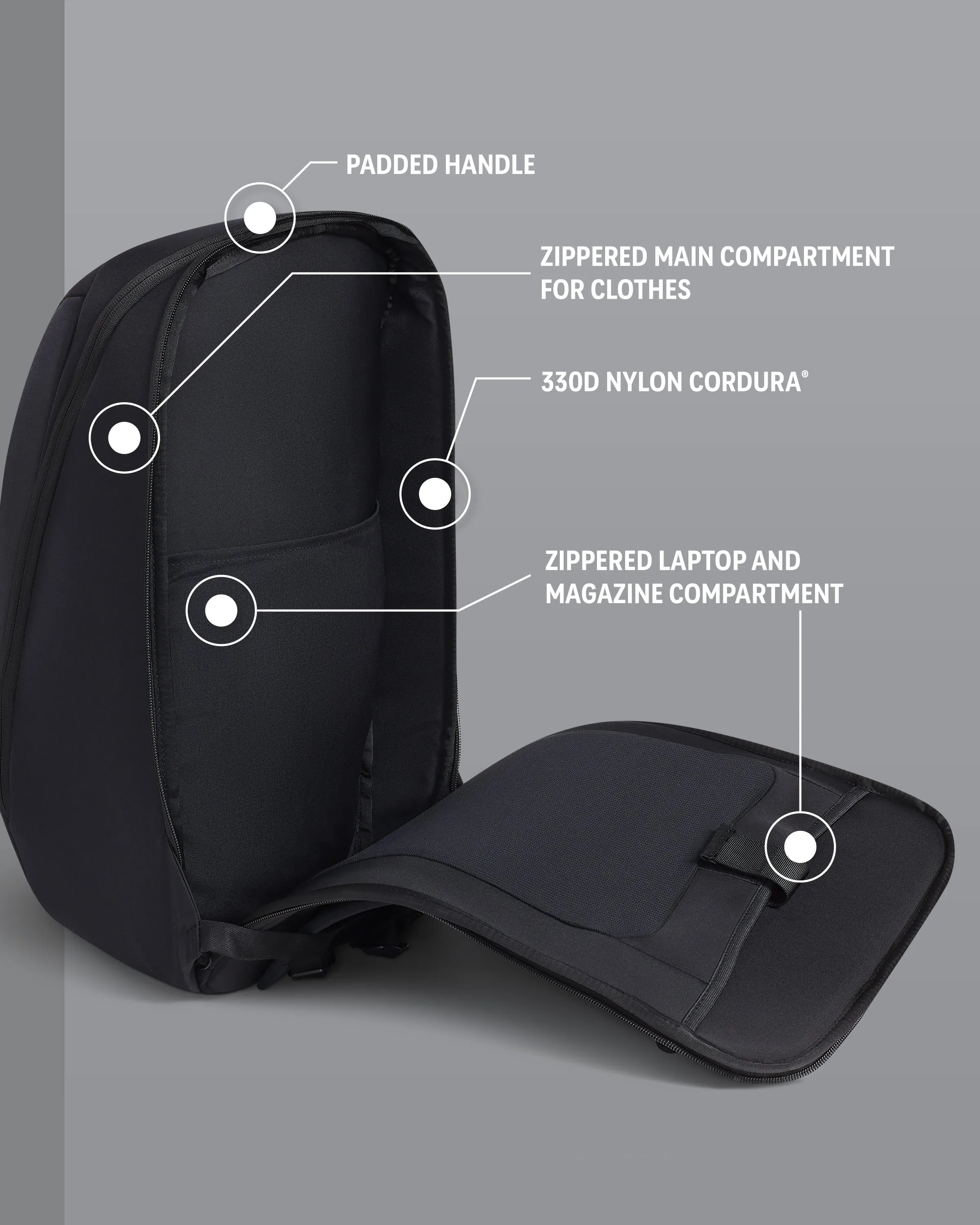 Laptop Backpack | Black