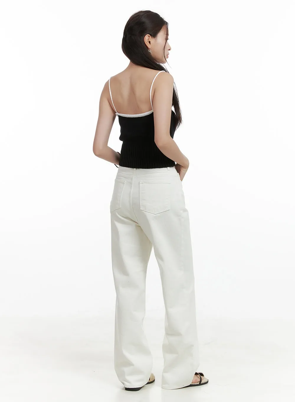 Loose Fit Cotton Pants OL416