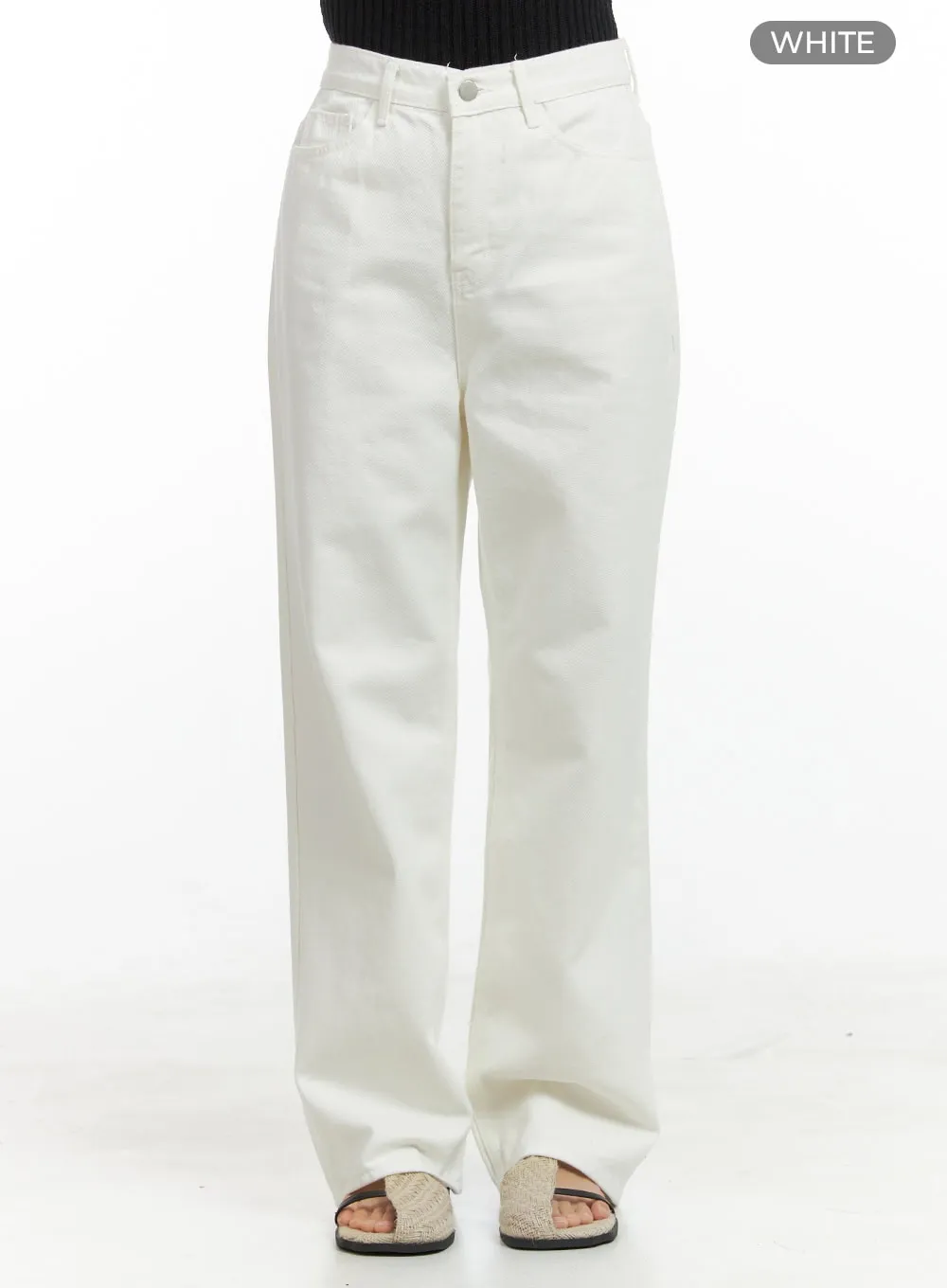 Loose Fit Cotton Pants OL416