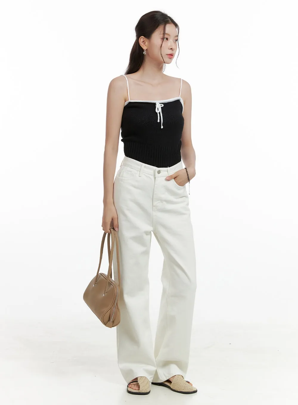 Loose Fit Cotton Pants OL416