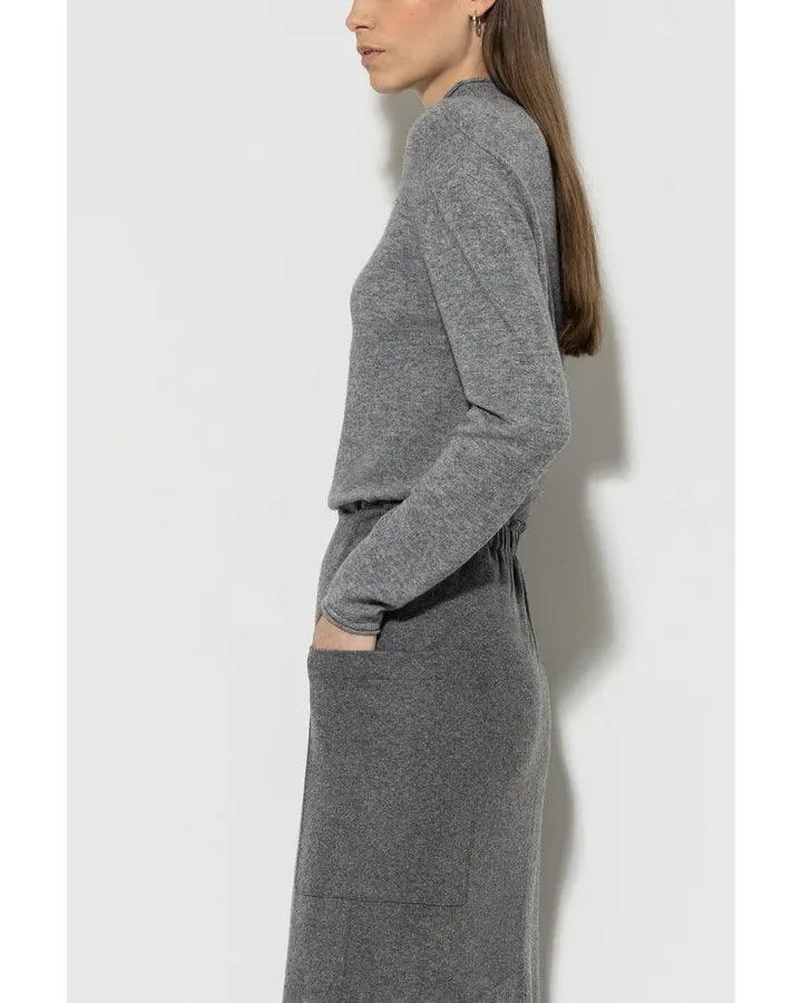 Luisa Cerano Mock Neck Knit Pullover