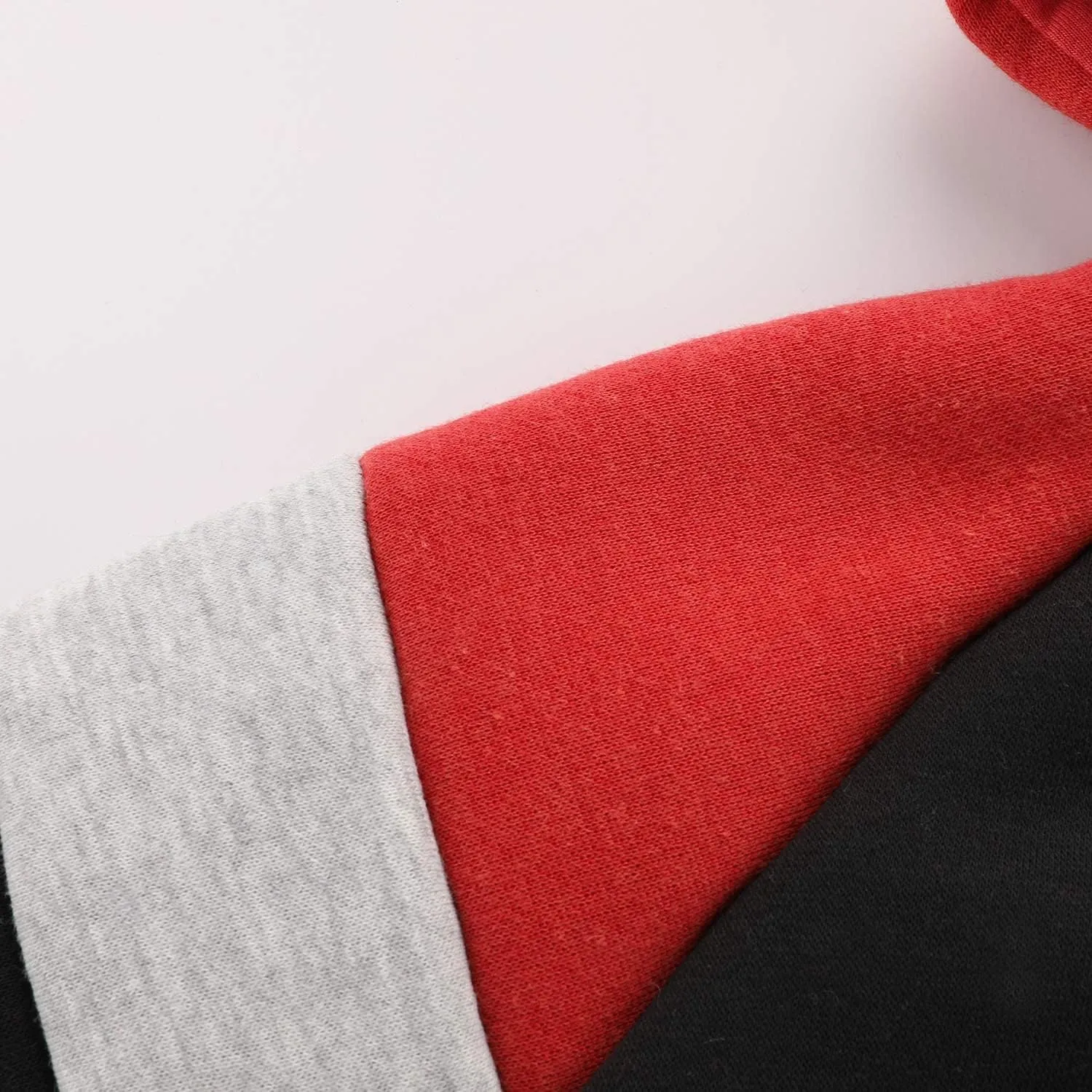 Men's Full Zip Fleece Hoodie zippered Color Block hooded slim Fit Long Sleeve Lightweight Sweatshirt