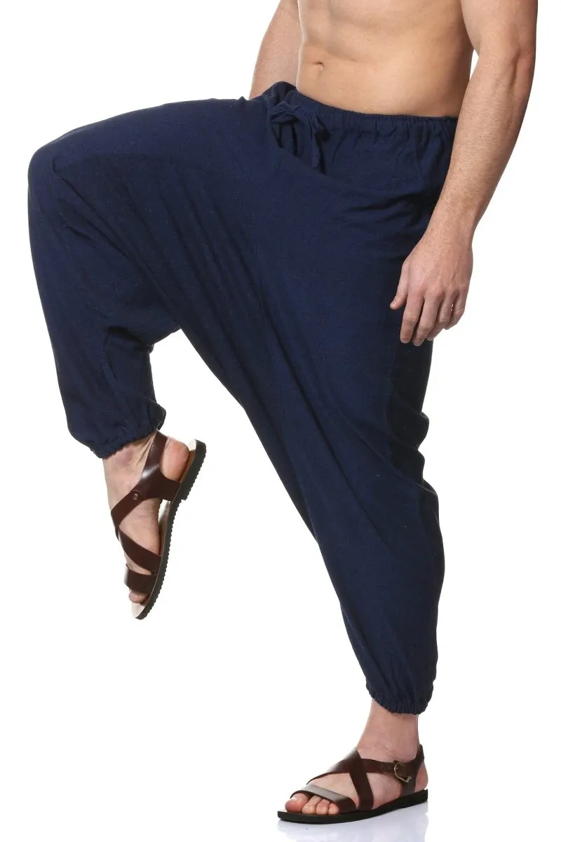Men's Harem Pack of 2 | Dark Blue & Grey | Fits Waist Sizes 28 to 36 Inches