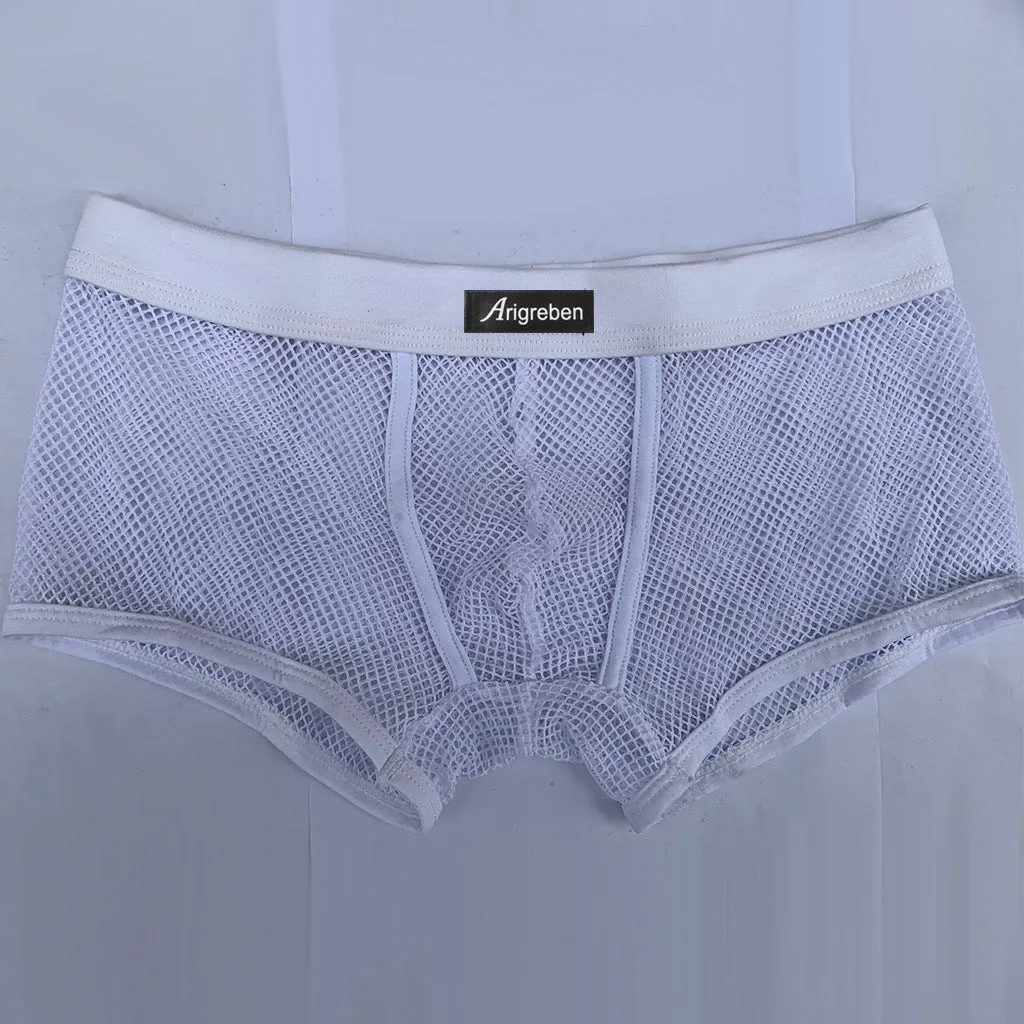 Men's Mesh Breathable Boxer Briefs