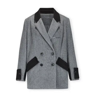 Night Theatre Brown Wool Coat