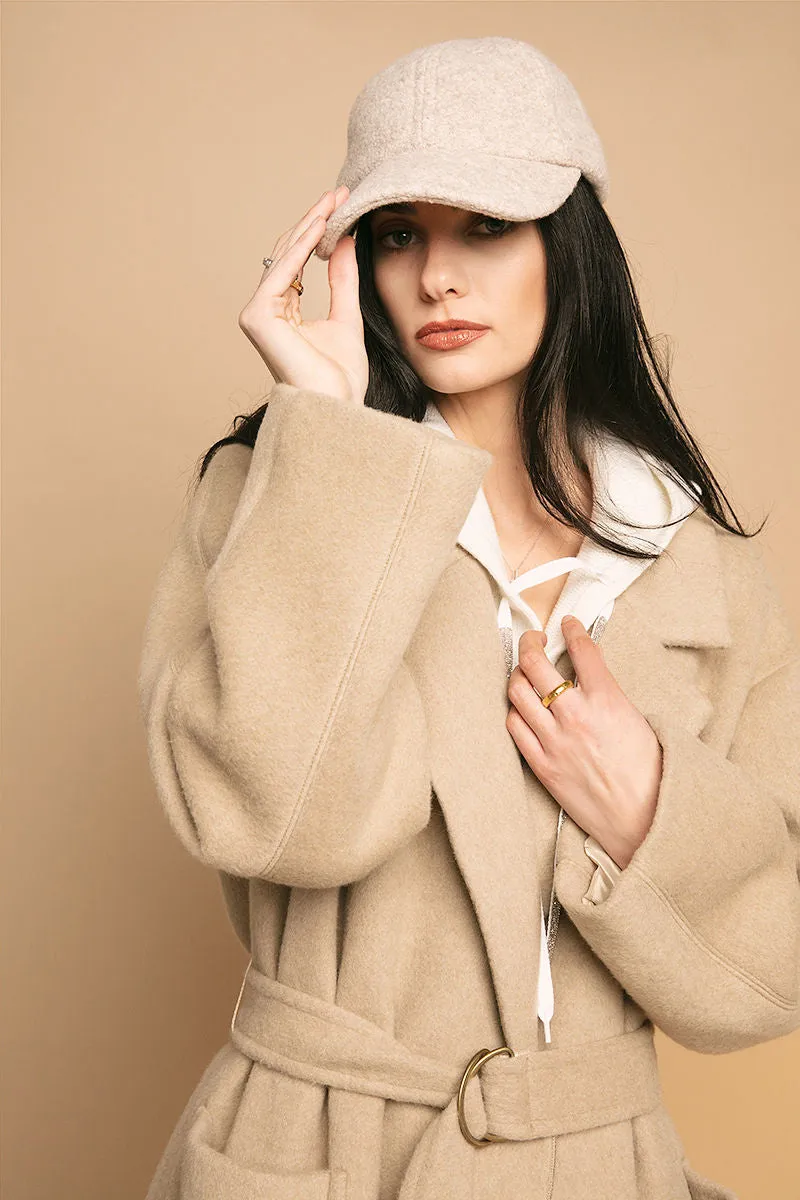 Oversized Coat in Bamboo