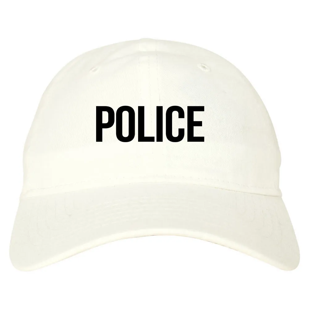 Police Uniform Cop Costume Mens Dad Hat