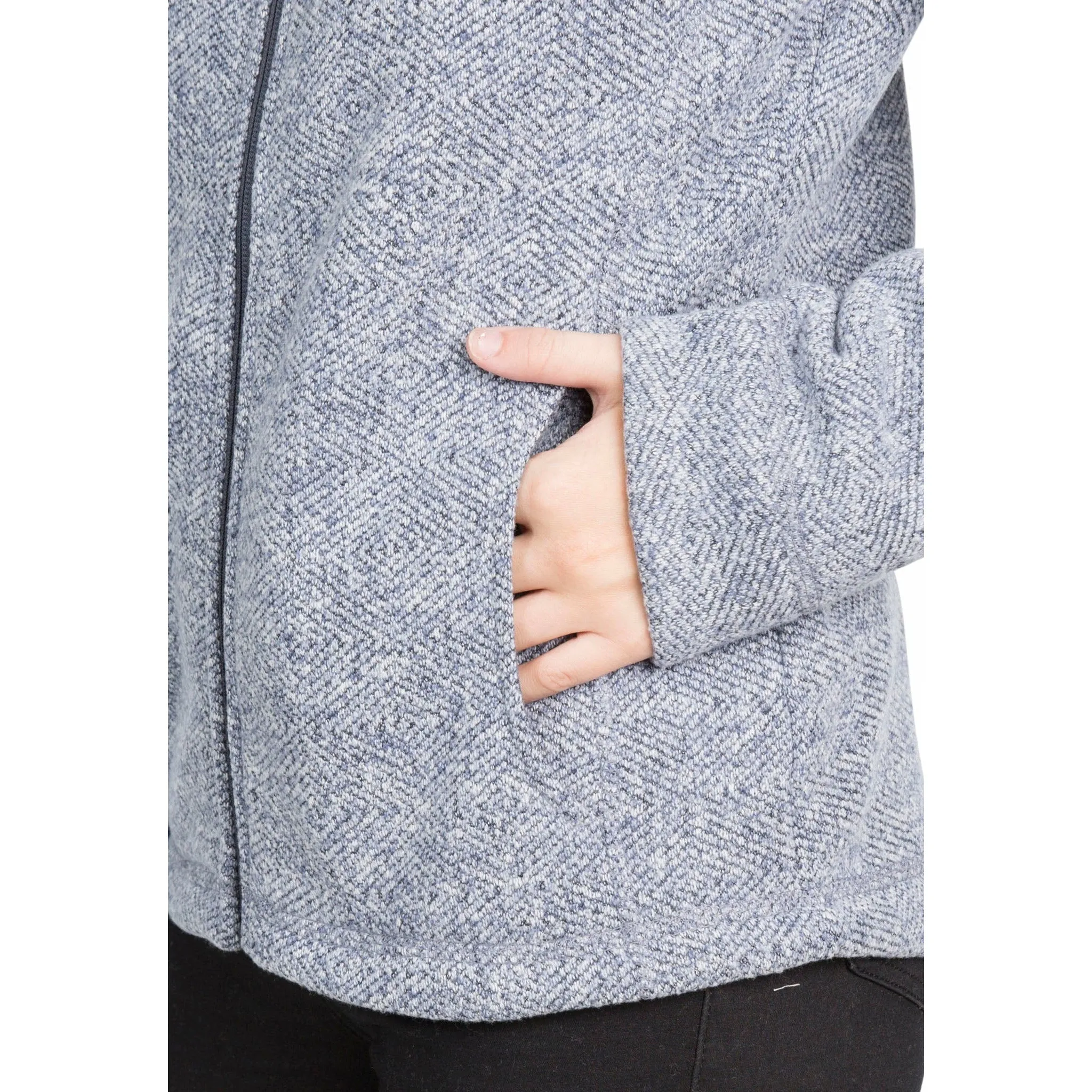 Reserve Women's Fleece Hoodie - Denim Blue