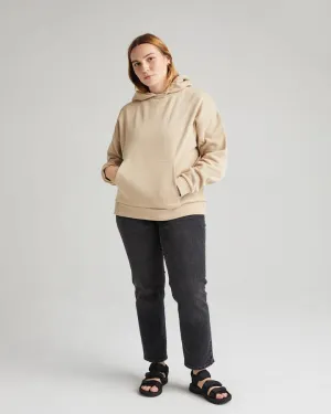 Richer Poorer Rec Fleece Hoodie Sandstorm Nude