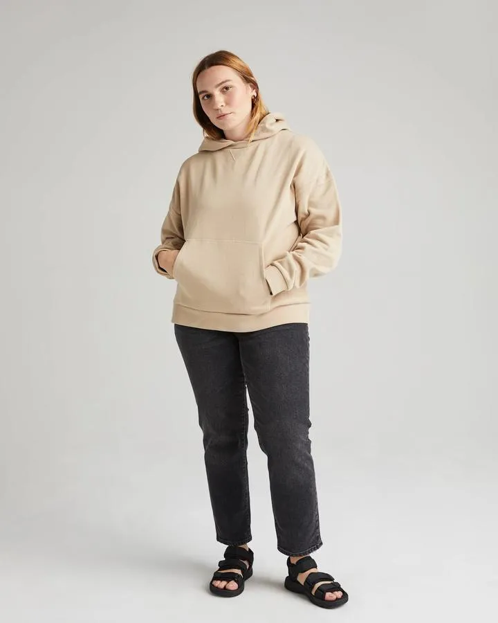 Richer Poorer Rec Fleece Hoodie Sandstorm Nude