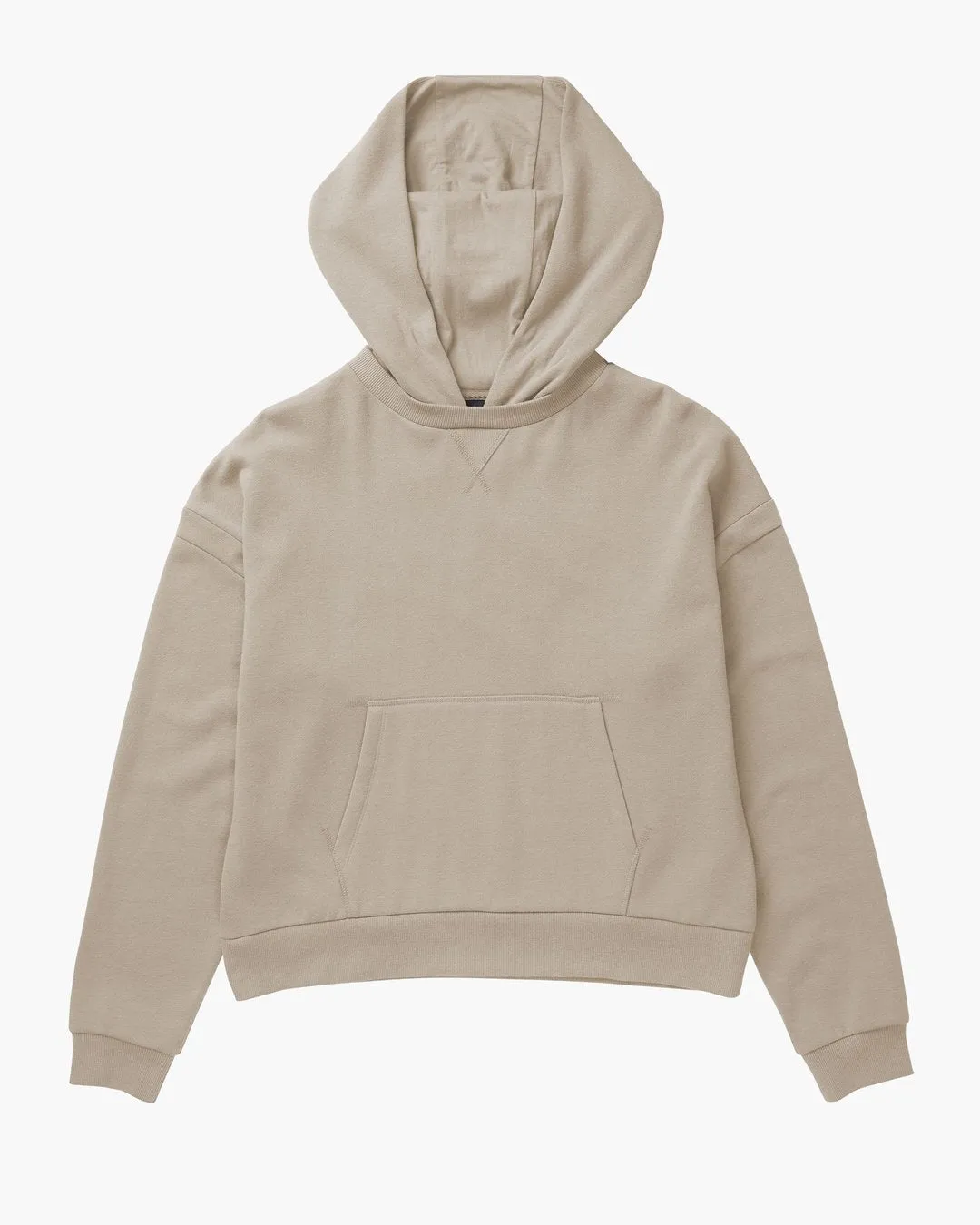 Richer Poorer Rec Fleece Hoodie Sandstorm Nude