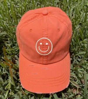 Smily face Vintage Baseball Cap